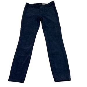 Pilcro and the Letterpress Pants Womens 28 Corduroy High-Rise Skinny   Blue